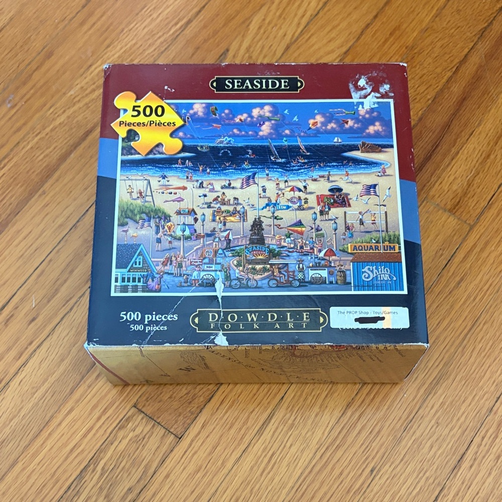 Dowdle Folk Art Seaside Puzzle - 500 Pieces
